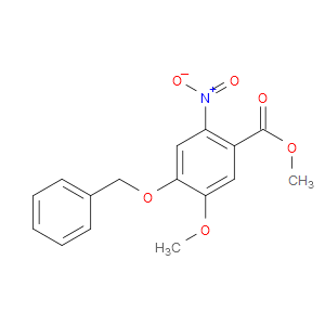 METHYL 4-(BENZYLOXY)-5-METHOXY-2-NITROBENZOATE