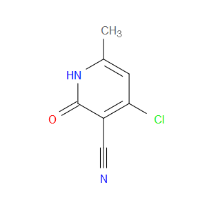4-CHLORO-6-METHYL-2-OXO-1,2-DIHYDROPYRIDINE-3-CARBONITRILE