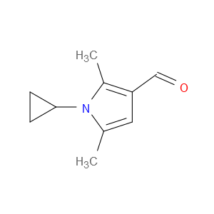 1-CYCLOPROPYL-2,5-DIMETHYL-1H-PYRROLE-3-CARBALDEHYDE - Click Image to Close