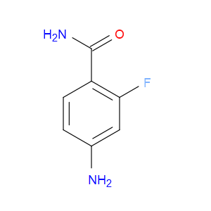 4-AMINO-2-FLUOROBENZAMIDE - Click Image to Close