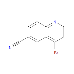 4-BROMOQUINOLINE-6-CARBONITRILE