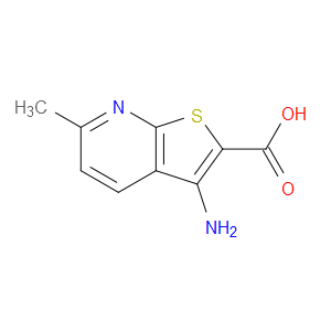 3-AMINO-6-METHYLTHIENO[2,3-B]PYRIDINE-2-CARBOXYLIC ACID