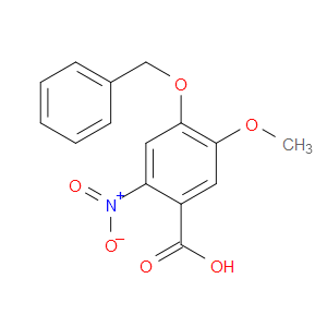 4-(BENZYLOXY)-5-METHOXY-2-NITROBENZOIC ACID