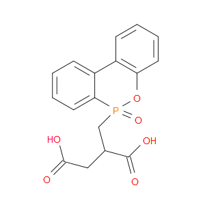 (6H-DIBENZ[C,E][1,2]OXAPHOSPHORIN-6-YLMETHYL)-P-OXIDE-BUTANEDIOIC ACID