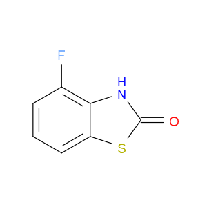 4-FLUOROBENZO[D]THIAZOL-2(3H)-ONE