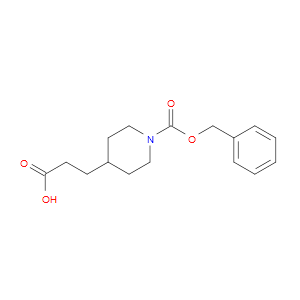 3-(1-((BENZYLOXY)CARBONYL)PIPERIDIN-4-YL)PROPANOIC ACID