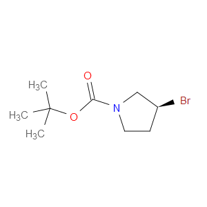 (S)-TERT-BUTYL 3-BROMOPYRROLIDINE-1-CARBOXYLATE