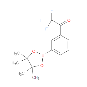 2,2,2-TRIFLUORO-1-(3-(4,4,5,5-TETRAMETHYL-1,3,2-DIOXABOROLAN-2-YL)PHENYL)ETHANONE