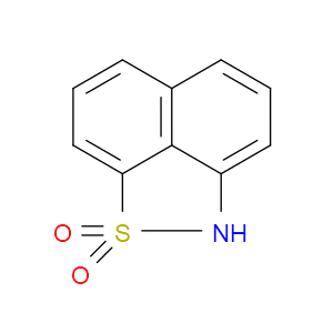 2H-NAPHTHO[1,8-CD]ISOTHIAZOLE 1,1-DIOXIDE - Click Image to Close