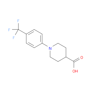 1-(4-TRIFLUOROMETHYLPHENYL)PIPERIDINE-4-CARBOXYLIC ACID - Click Image to Close
