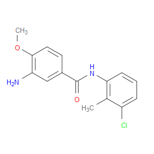 3-AMINO-N-(3-CHLORO-2-METHYLPHENYL)-4-METHOXYBENZAMIDE