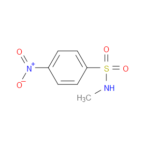 N-METHYL-4-NITROBENZENESULFONAMIDE - Click Image to Close