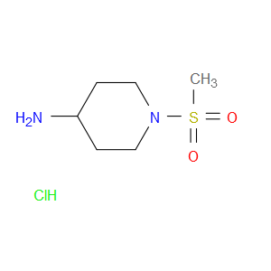 1-(METHYLSULFONYL)PIPERIDIN-4-AMINE HYDROCHLORIDE