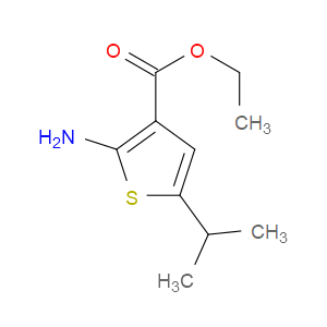 ETHYL 2-AMINO-5-ISOPROPYLTHIOPHENE-3-CARBOXYLATE