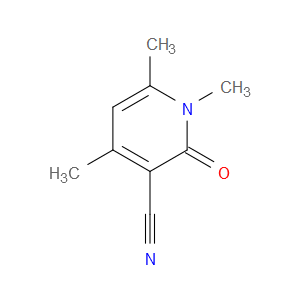 1,4,6-TRIMETHYL-2-OXO-1,2-DIHYDRO-3-PYRIDINECARBONITRILE - Click Image to Close