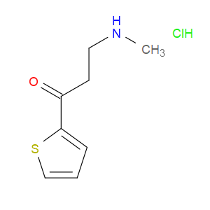 3-(METHYLAMINO)-1-(THIOPHEN-2-YL)PROPAN-1-ONE HYDROCHLORIDE