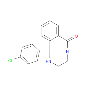 9B-(4-CHLOROPHENYL)-1,2,3,9B-TETRAHYDRO-5H-IMIDAZO[2,1-A]ISOINDOL-5-ONE
