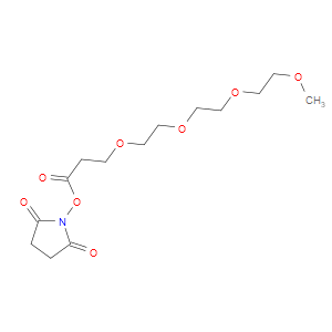 2,5-DIOXOPYRROLIDIN-1-YL 2,5,8,11-TETRAOXATETRADECAN-14-OATE - Click Image to Close