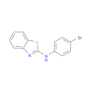 N-(4-BROMOPHENYL)BENZO[D]THIAZOL-2-AMINE