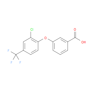 3-(2-CHLORO-4-(TRIFLUOROMETHYL)PHENOXY)BENZOIC ACID