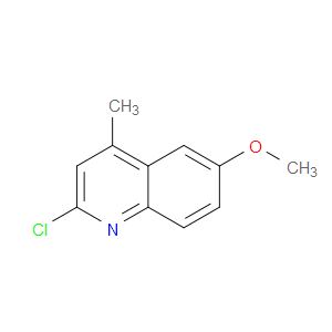 2-CHLORO-6-METHOXY-4-METHYLQUINOLINE - Click Image to Close