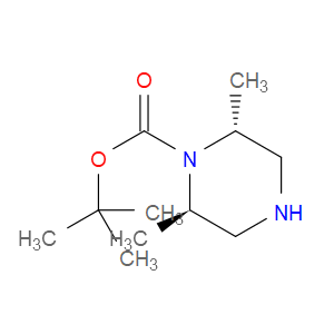 (2R,6R)-TERT-BUTYL 2,6-DIMETHYLPIPERAZINE-1-CARBOXYLATE