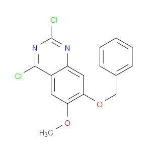 7-(BENZYLOXY)-2,4-DICHLORO-6-METHOXYQUINAZOLINE