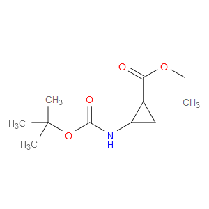 ETHYL 2-((TERT-BUTOXYCARBONYL)AMINO)CYCLOPROPANECARBOXYLATE - Click Image to Close