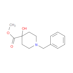 METHYL 1-BENZYL-4-HYDROXYPIPERIDINE-4-CARBOXYLATE