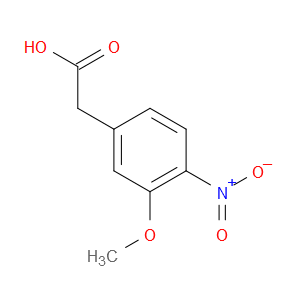 2-(3-METHOXY-4-NITROPHENYL)ACETIC ACID