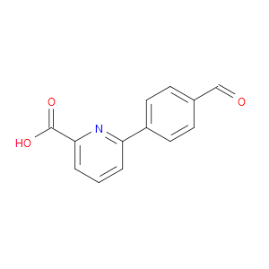 6-(4-FORMYLPHENYL)-2-PYRIDINECARBOXYLIC ACID