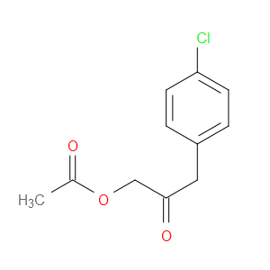 3-(4-CHLOROPHENYL)-2-OXOPROPYL ACETATE - Click Image to Close