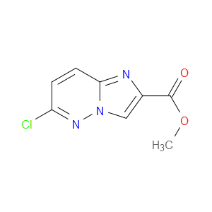 METHYL 6-CHLOROIMIDAZO[1,2-B]PYRIDAZINE-2-CARBOXYLATE