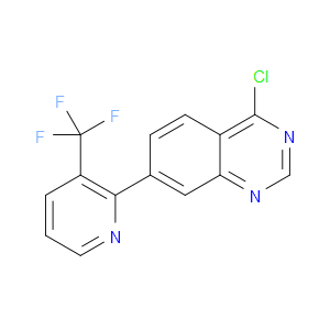 4-CHLORO-7-(3-(TRIFLUOROMETHYL)PYRIDIN-2-YL)QUINAZOLINE