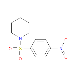 1-[(4-NITROPHENYL)SULFONYL]PIPERIDINE