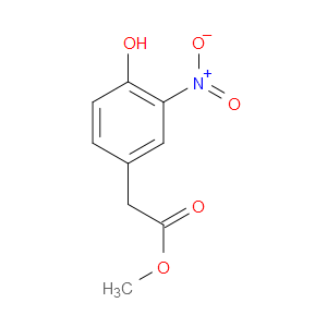 METHYL 2-(4-HYDROXY-3-NITROPHENYL)ACETATE