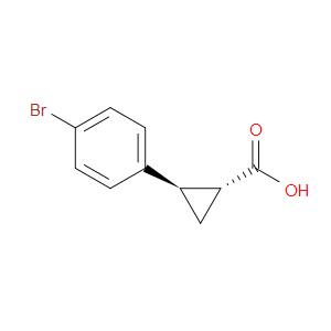 TRANS-2-(4-BROMOPHENYL)CYCLOPROPANECARBOXYLIC ACID