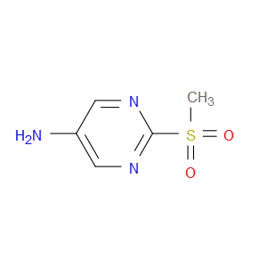 2-(METHYLSULFONYL)PYRIMIDIN-5-AMINE