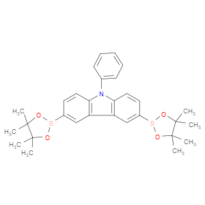 9-PHENYL-3,6-BIS(4,4,5,5-TETRAMETHYL-1,3,2-DIOXABOROLAN-2-YL)-9H-CARBAZOLE - Click Image to Close