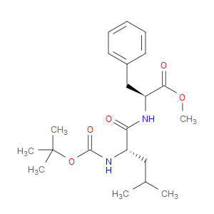 (S)-METHYL 2-((S)-2-((TERT-BUTOXYCARBONYL)AMINO)-4-METHYLPENTANAMIDO)-3-PHENYLPROPANOATE