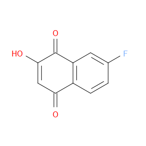 7-FLUORO-2-HYDROXYNAPHTHALENE-1,4-DIONE