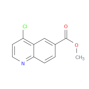 METHYL 4-CHLOROQUINOLINE-6-CARBOXYLATE