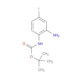 TERT-BUTYL 2-AMINO-4-FLUOROPHENYLCARBAMATE - Click Image to Close