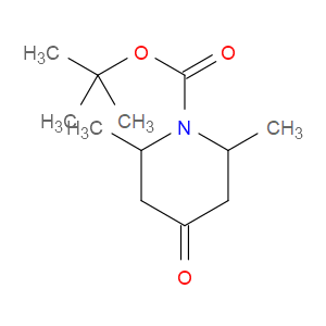 TERT-BUTYL 2,6-DIMETHYL-4-OXOPIPERIDINE-1-CARBOXYLATE