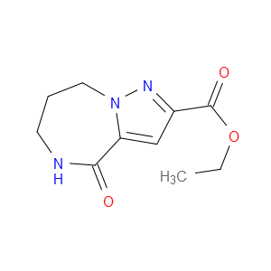 ETHYL 4-OXO-5,6,7,8-TETRAHYDRO-4H-PYRAZOLO[1,5-A][1,4]DIAZEPINE-2-CARBOXYLATE - Click Image to Close