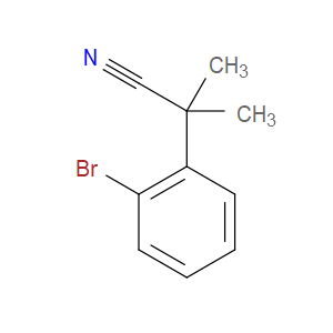 2-(2-BROMOPHENYL)-2-METHYLPROPANENITRILE - Click Image to Close