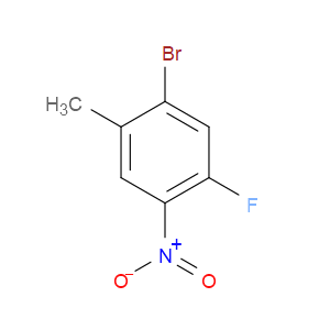 1-BROMO-5-FLUORO-2-METHYL-4-NITROBENZENE