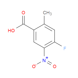 4-FLUORO-2-METHYL-5-NITROBENZOIC ACID - Click Image to Close