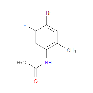 N-(4-BROMO-5-FLUORO-2-METHYLPHENYL)ACETAMIDE - Click Image to Close