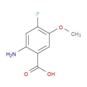 2-AMINO-4-FLUORO-5-METHOXYBENZOIC ACID